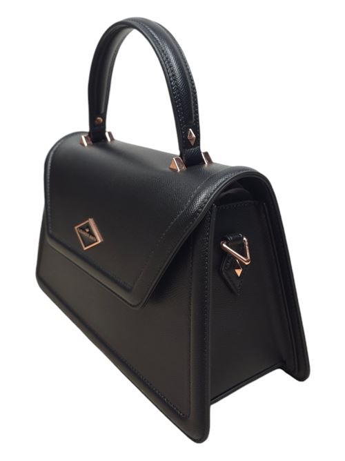 borsa donna elisabeth large in ecopelle saffiano nero Alexander Smith | ABBABTWL-B170BLK